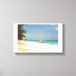 Imprimer la toile de l'île Grand Cayman