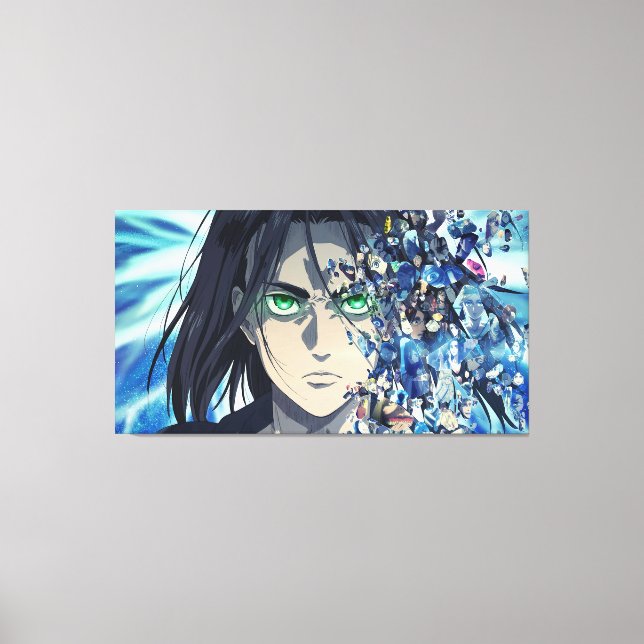 Imprimer la toile Eren Yeager (Recto)
