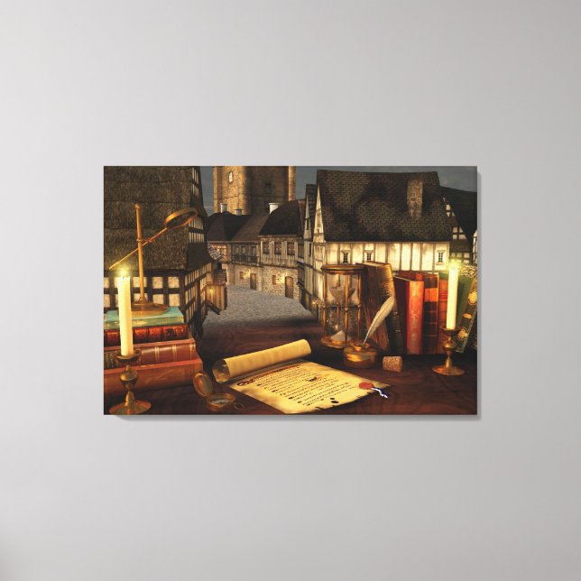 Imprimer la toile Horizons anciens (Recto)