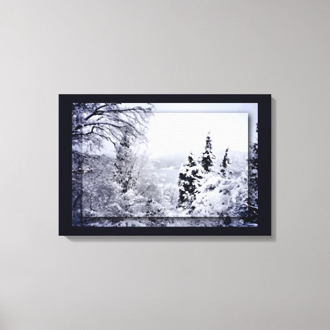 Imprimer le canevas du lac Nojiri (Recto)