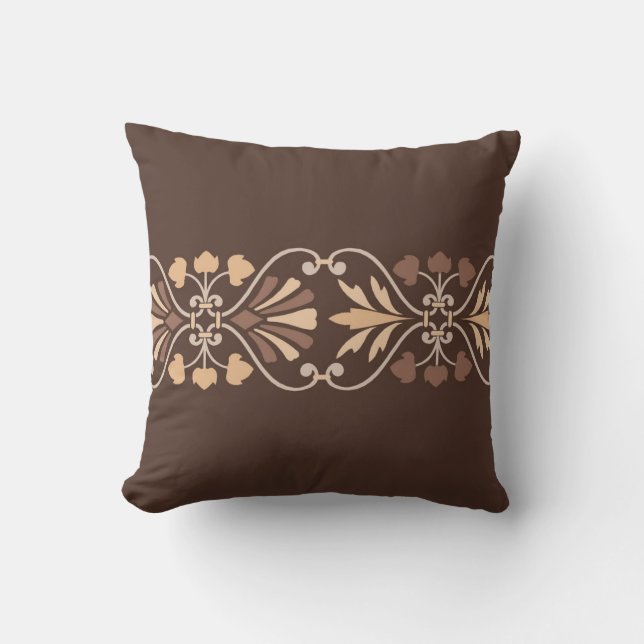 Imprimer le Coussin Motif Brown (Recto)