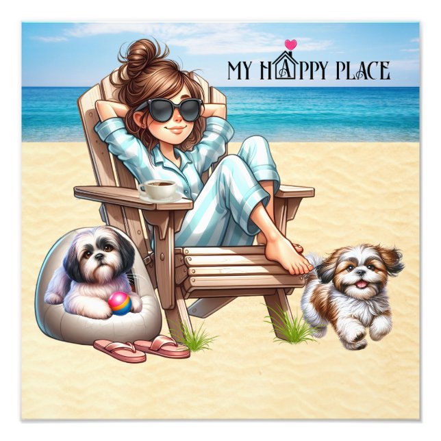 IMPRIMER MA PHOTO HAPPY PLACE (Devant)