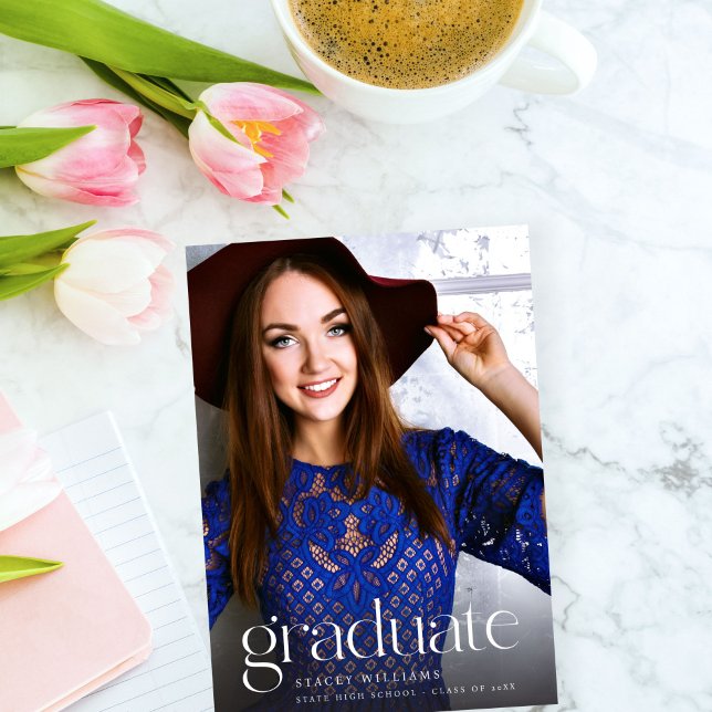 Imprimer Mood Photo Graduation Faire-part VR (Créateur téléchargé)