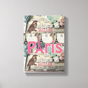 Imprimer Paris en toile étirée