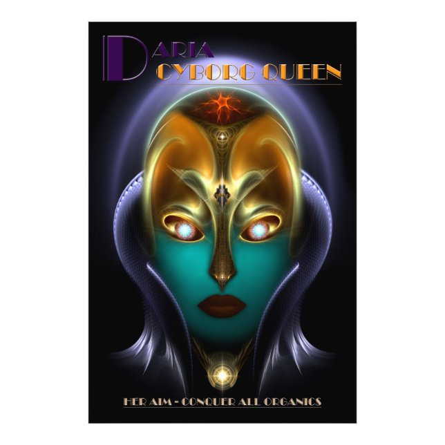 Imprimer photo Daria Cyborg Queen (Devant)