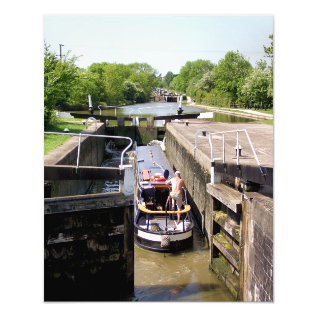 IMPRIMER PHOTO DE NARROWBOATS (Devant)