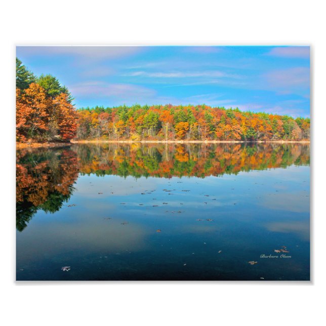 Imprimer photo Walden Pond (Devant)