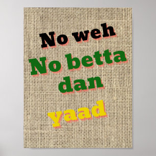 Imprimer, Poster de Valeur Papier (mat) - Yaad Vib