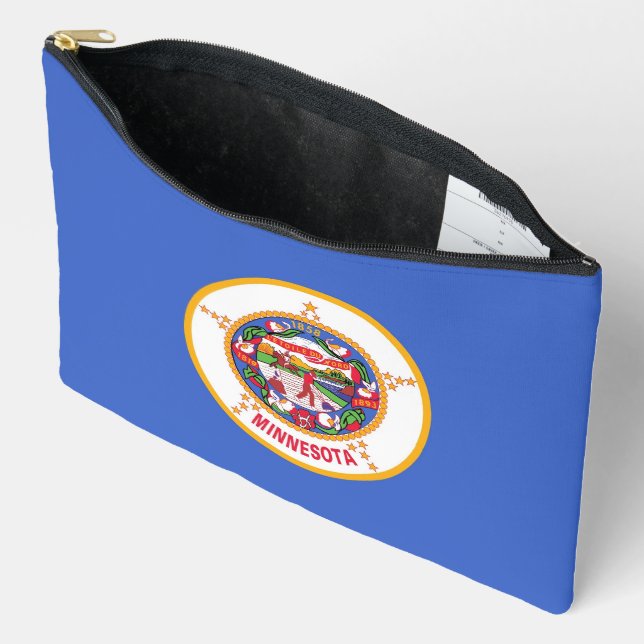 Imprimer Sac à coudre avec drapeau du Minnesota, U (Ouvrir)