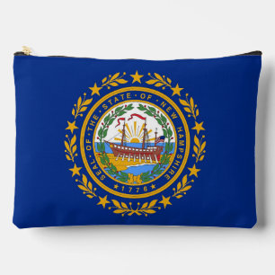 Imprimer Sac à coudre avec drapeau du New Hampshir