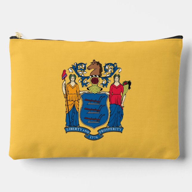 Imprimer Sac à coudre avec drapeau du New Jersey,  (Recto)
