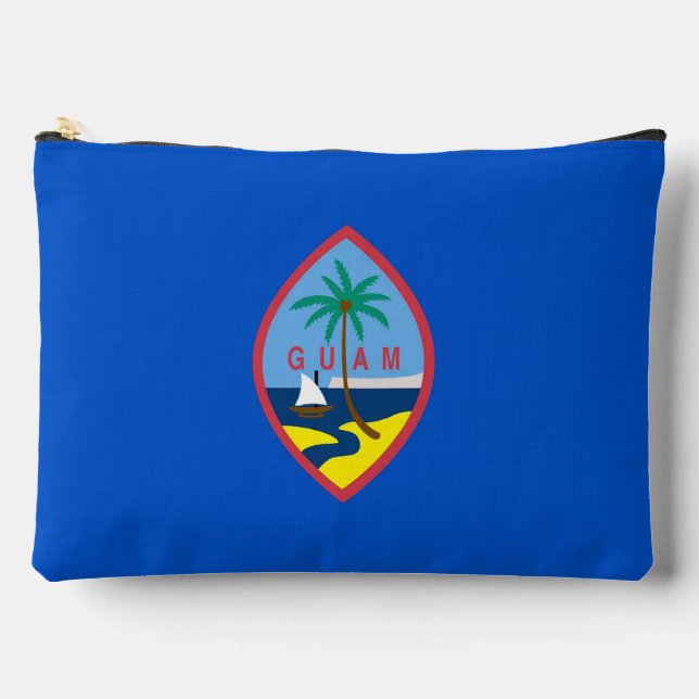 Imprimer Sac à coudre avec drapeau Guam, US (Recto)