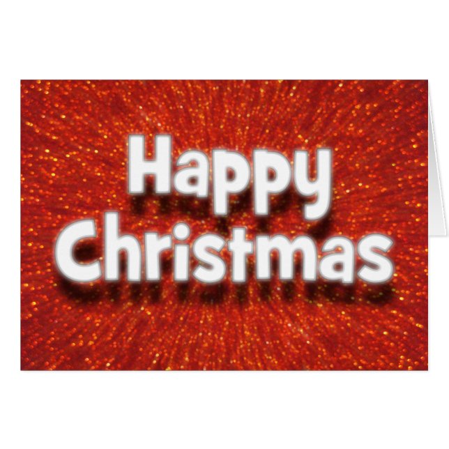 Imprimer votre propre carte de voeux de Noël (Devant horizontal)