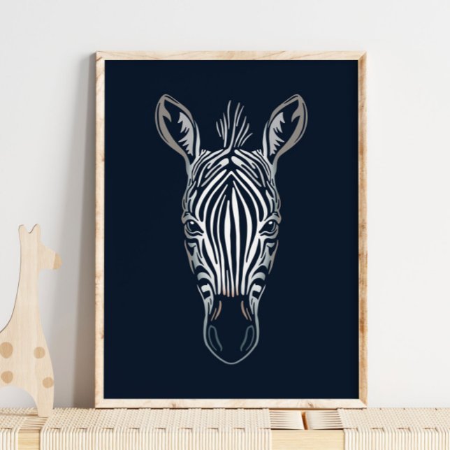 Imprimer Zebra Wildlife | Poster de animal Zebra (Créateur téléchargé)