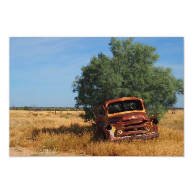 Imprimerie photo de camion australien (Devant)