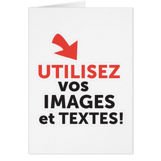 Imprimez vos designs en ligne DIY en Français (Devant)