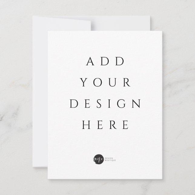 Imprimez votre carte / Invitation à n'importe quel (Devant)