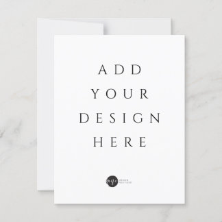 Imprimez votre carte / Invitation à n'importe quel