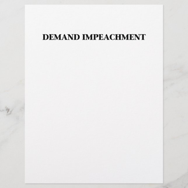 Imputation de la demande (Devant)