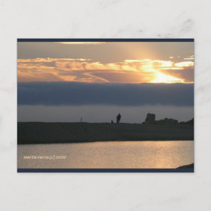 In Love In Carmel Carte postale Blue Beach Song™