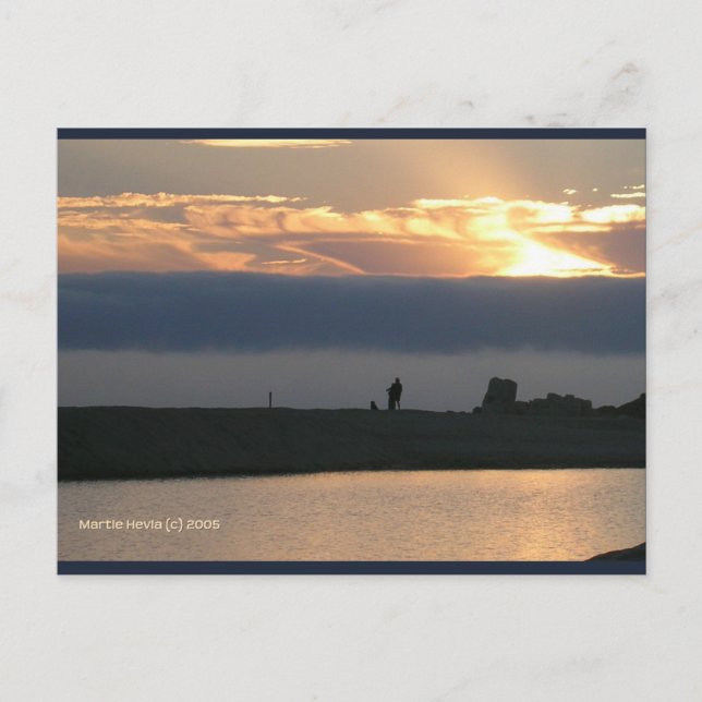 In Love In Carmel | Carte postale Blue Beach Song™ (Devant)