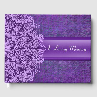 In Love Memory Livre d'invité : Funeral Guest Book