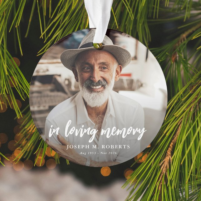 In Love Memory Photo Keepsaké Noël (Créateur téléchargé)