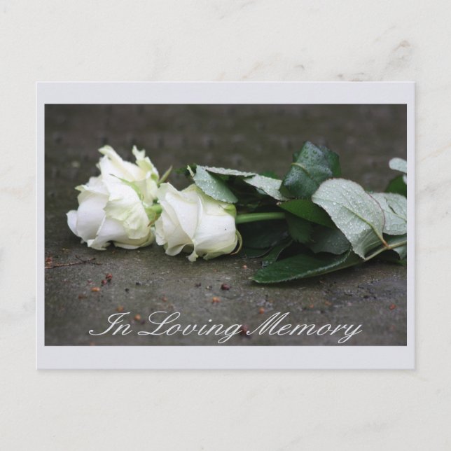 In Loving Memory/Celebration of Life Invitation (Devant)