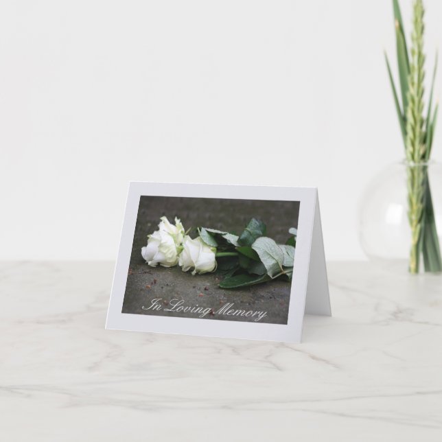 In Loving Memory/Celebration of Life Invitation (Devant)