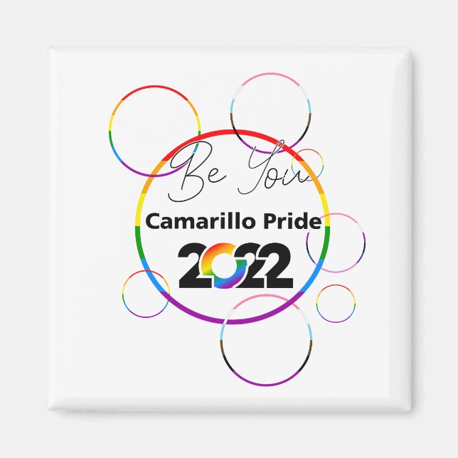 Inaugural Cam Pride Magnet 2022 (Devant)
