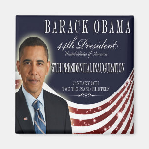 Inauguration 2013 Obama Magnet