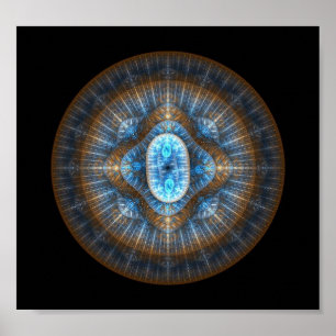 Inca Flame Poster