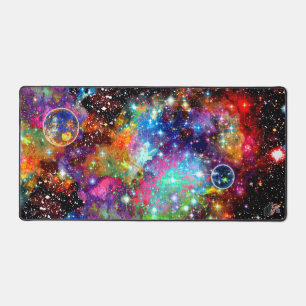Incandescence Foule Cosmos Bureau Mat