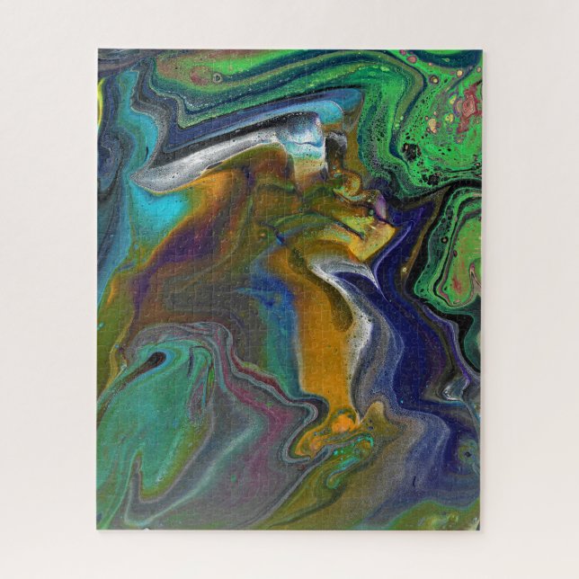Incertain 1 Cool Puzzle Psychédélique Sauvage (Vertical)