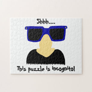 Incognito Mustache & Puzzle de lunettes