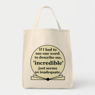 Incroyable est un sac fourre-tout inexact