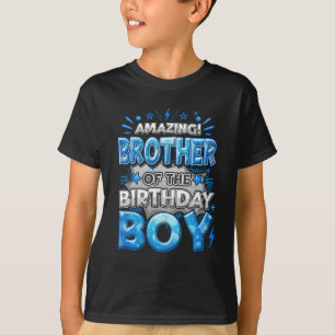 Incroyable Frère Du Garçon Fêté T-Shirts Famille A
