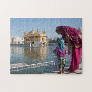 Inde Amritsar Temple d'Or. Puzzle