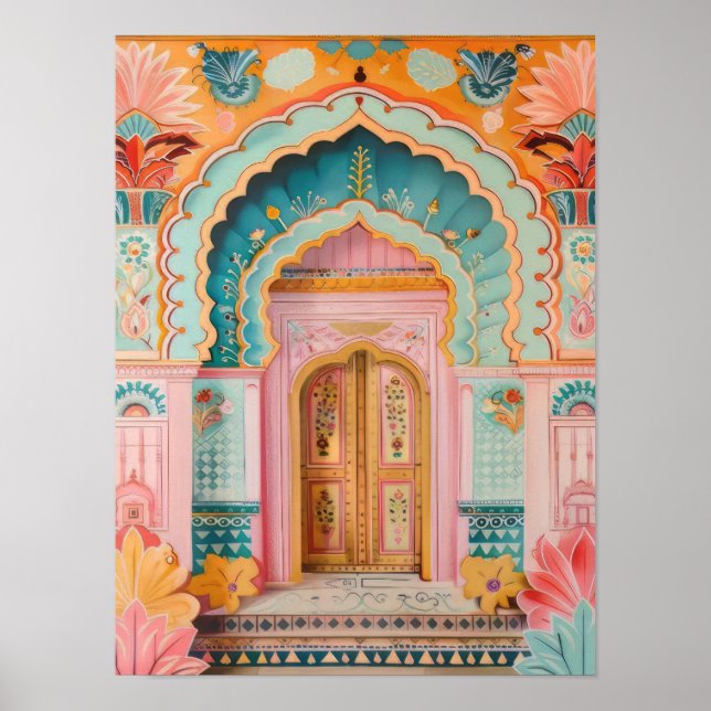 Inde Impression Inde Illustration Jaipur Impressio (Devant)