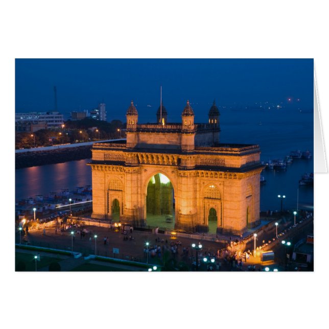 INDE, Mumbai (Bombay) : Gateway of India / (Devant horizontal)