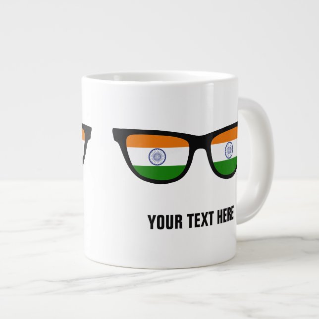 Inde Shades tasses personnalisées (Devant droit)