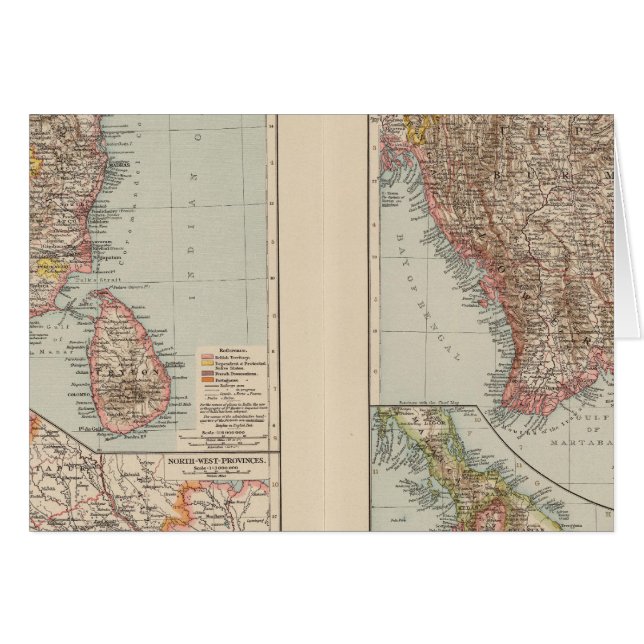Inde Sud, Birmanie, péninsule malaise (Devant horizontal)