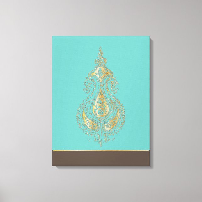Inde - Toile enveloppée (Recto)