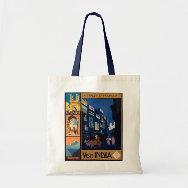 Inde Travel Poster sacs collés (Devant)