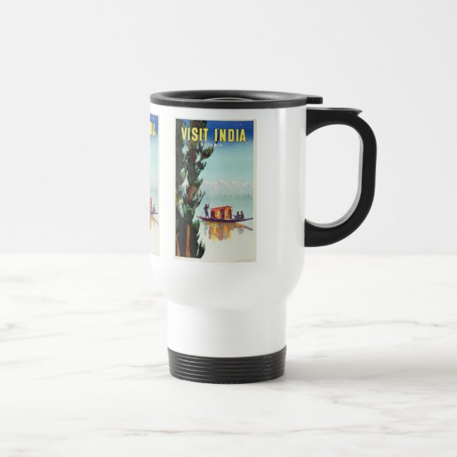 Inde Travel Poster tasses - choisir style (Droite)