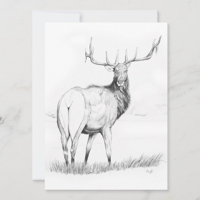 Indécision - Invitation de 5,5 po x 7,5 po (Devant)