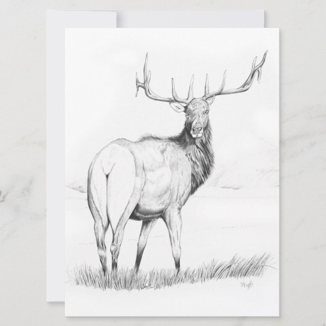 Indécision - Invitation de 6,5 po x 8,75 po (Devant)