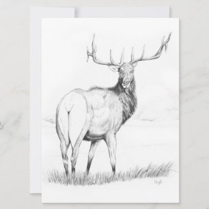Indécision - Invitation de 6,5 po x 8,75 po