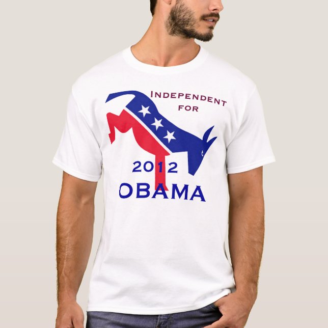Indépendant pour le T-shirt d'Obama (Devant)
