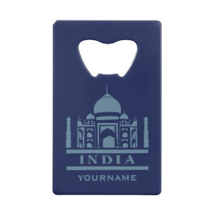 INDIA monogramme personnalisé et ouvre-bouteille c
